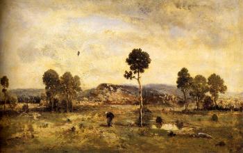 狄亞玆 Landscape With A Pine Tree 狄亞玆 Landscape With A Pine Tree
